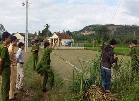 Giẫm phải dây điện ở ruộng, một người đàn ông tử vong
