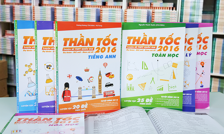 Dự án sách luyện thi tích hợp đầu tiên tại Việt Nam