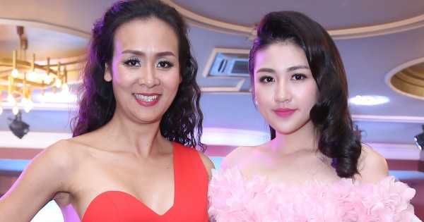 U40 Trần Bảo Ngọc váy cắt xẻ táo bạo, đọ sắc Á hậu Tú Anh