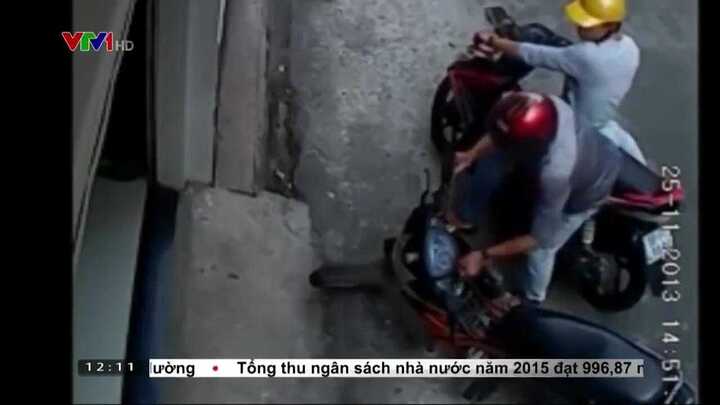 Clip: Triệt phá đường dây trộm cắp hàng nghìn xe máy