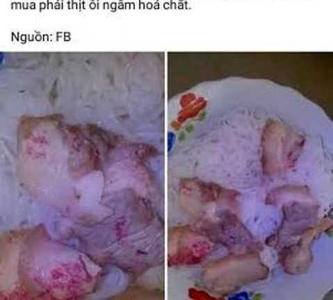 Xôn xao thông tin 'thịt lợn luộc đổi màu' khi để qua đêm