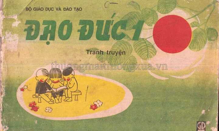 Sách Đạo đức lớp 1 khiến bạn trẻ 8X không bao giờ quên