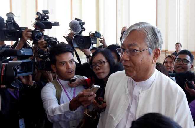 Cựu tài xế của bà San Suu Kyi được bầu làm Tổng thống Myanmar
