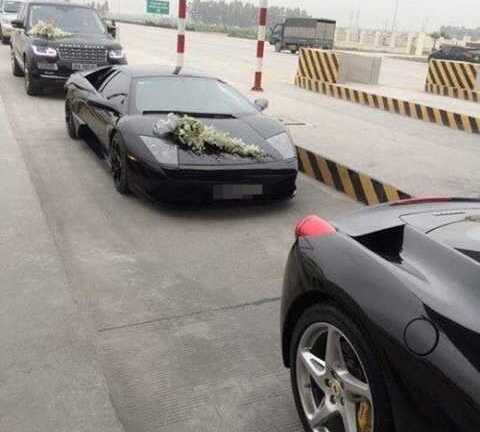 Soi giá dàn siêu xe trăm tỷ đưa Trà My về nhà chồng