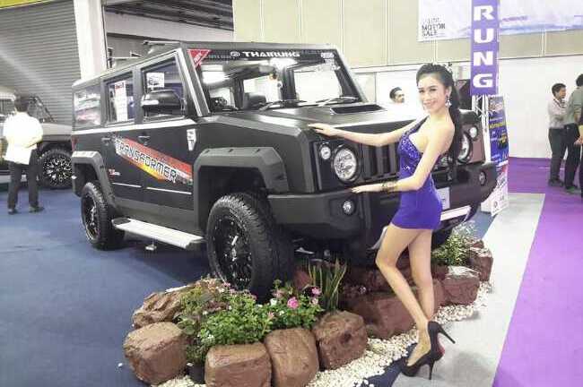 SUV Thái Lan nhái kiểu dáng Hummer có giá từ 900 triệu đồng