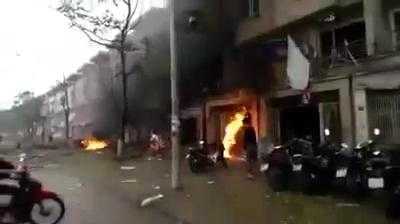 Video: Nổ lớn ở khu đô thị Văn Phú, ít nhất 2 người chết