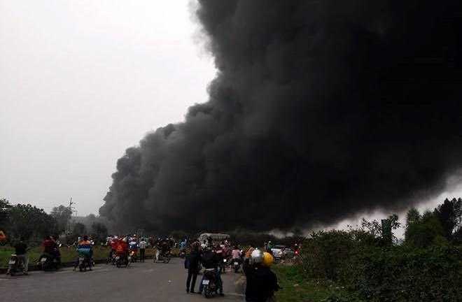 Lãnh đạo Tổng Công ty Viglacera nói gì về vụ cháy ở Vĩnh Phúc?