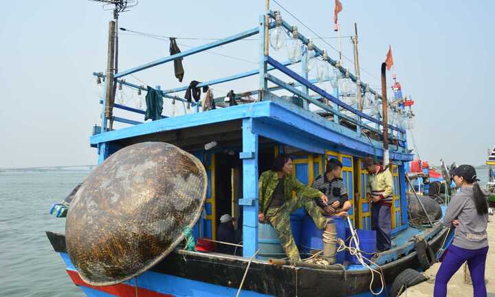 Tàu cá gặp nạn, 10 ngư dân lênh đênh giữa biển