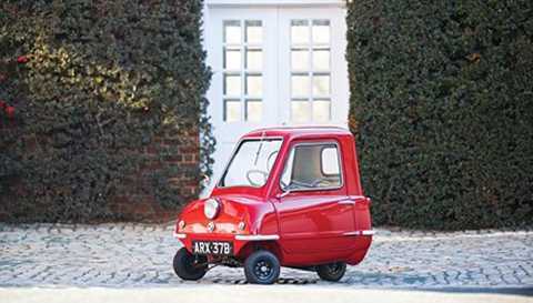 Cận cảnh mẫu ôtô 3 bánh nhỏ nhất thế giới