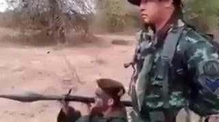 Clip: Lính Trung Quốc tập bắn súng B40 và cái kết kinh hoàng