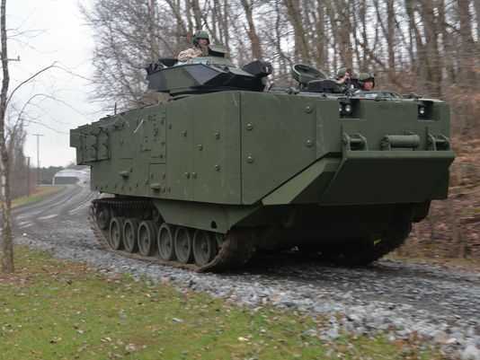 Quân đội Mỹ khoe 'quái thú' thiết giáp lội nước ACV bản cập nhật