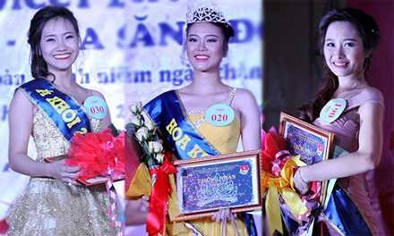 Lộ diện hoa khôi xinh đẹp trường CĐ Thương mại và Du lịch Hà Nội