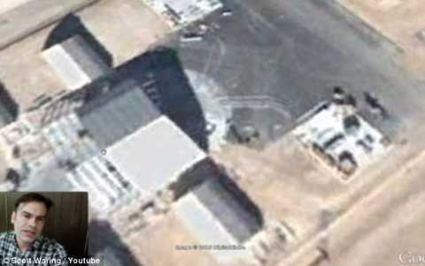Xôn xao phát hiện vật thể giống xác UFO