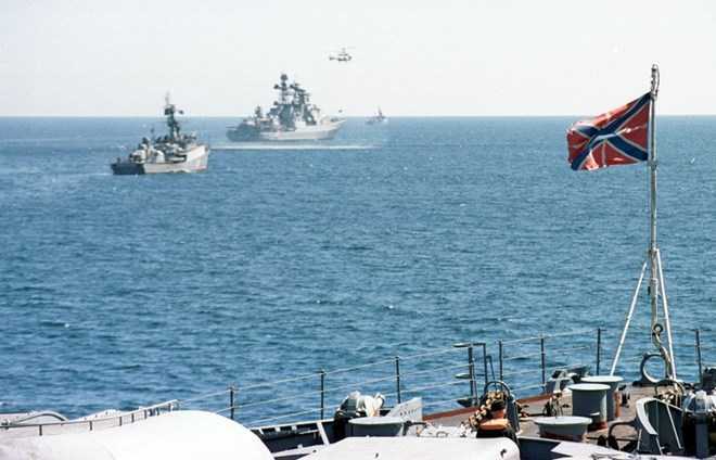 Chiến hạm Nga sẽ tập trận chống khủng bố ở Biển Đông