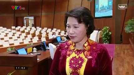 Clip: Tân Chủ tịch Quốc hội Nguyễn Thị Kim Ngân chia sẻ sau khi nhậm chức