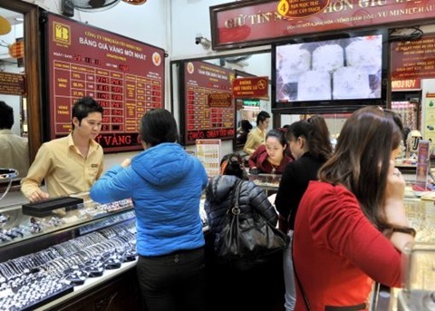 Giá vàng 'bất động' ngày Cá tháng Tư