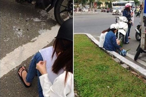 Đi ngược chiều, cô gái nhận cách phạt 'lạ' từ CSGT Đà Nẵng