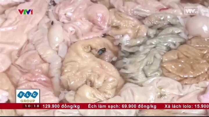 Video: Rợn người lợn chết nổi hạch thành món ngon nhà hàng