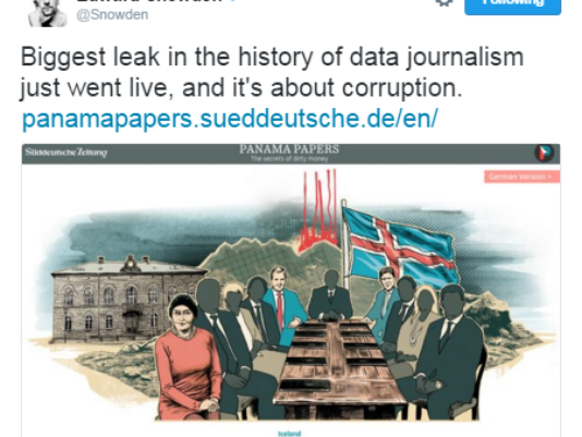 Thêm nhiều quốc gia điều tra bê bối 'Tài liệu Panama'