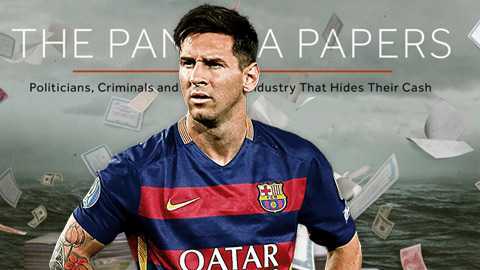 Chấn động: Messi có tên trong danh sách các cá nhân trốn thuế Panama