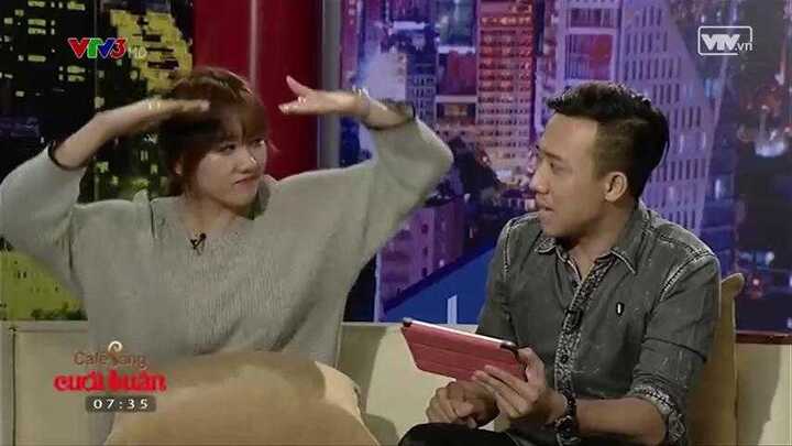 Clip: Hari Won trách móc Trấn Thành trên sóng truyền hình