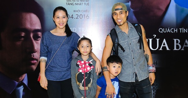 Phạm Anh Khoa lần đầu phá lệ khoe vợ con trước công chúng