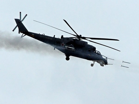 'Thợ săn đêm' của Nga rơi tại Syria, hai phi công thiệt mạng