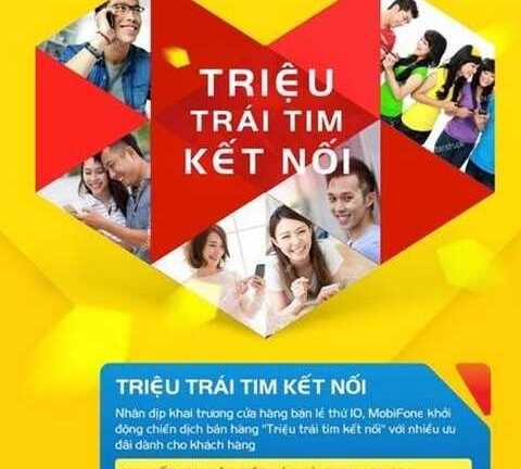MobiFone tung chiến dịch 'Triệu trái tim kết nối'