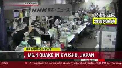 Clip: Động đất rung chuyển Nhật Bản, hàng trăm người thương vong