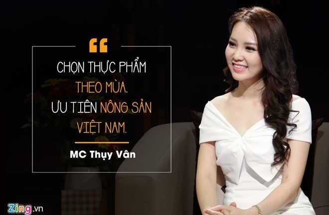 MC Thụy Vân, Thảo Vân, Minh Trang lựa chọn thực phẩm an toàn thế nào?