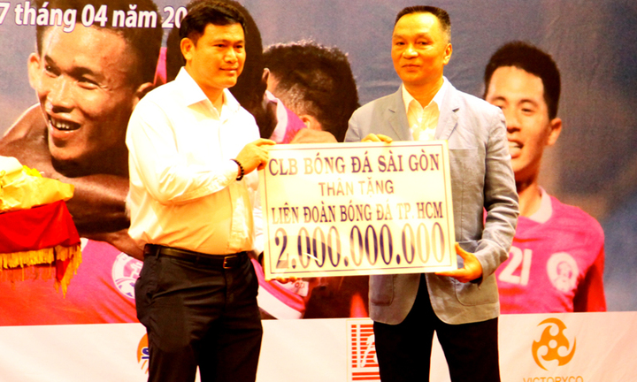 CLB Sài Gòn tặng ngay quà ra mắt 2 tỉ đồng