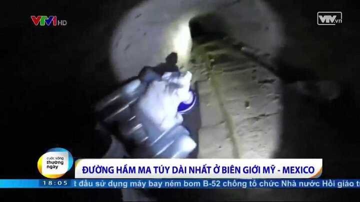 Video: Phát hiện đường hầm ma túy bí mật dài nhất xuyên biên giới