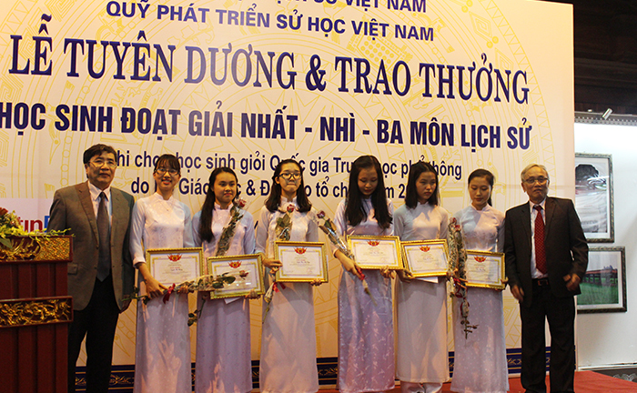 Vinh danh 133 học sinh giỏi Quốc gia môn Lịch sử