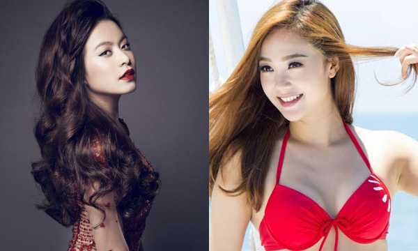 Hoàng Thùy Linh – Minh Hằng đọ vẻ nóng bỏng quyến rũ