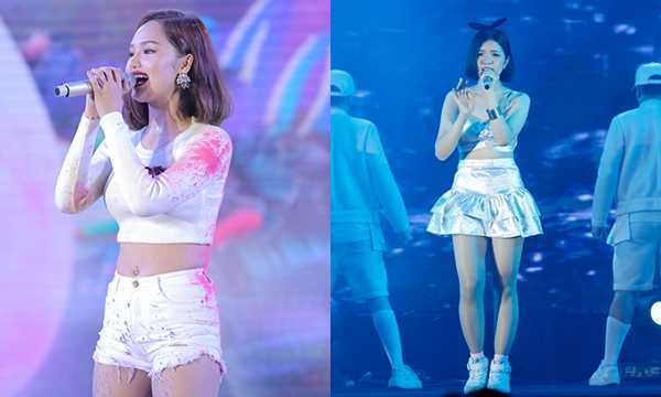 'Bà nội' Miu Lê lấm lem màu sắc, Suni Hạ Linh khoe tài hát tiếng Hàn