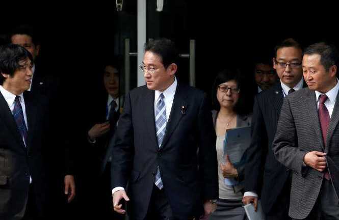 Ngoại trưởng Nhật đến Trung Quốc