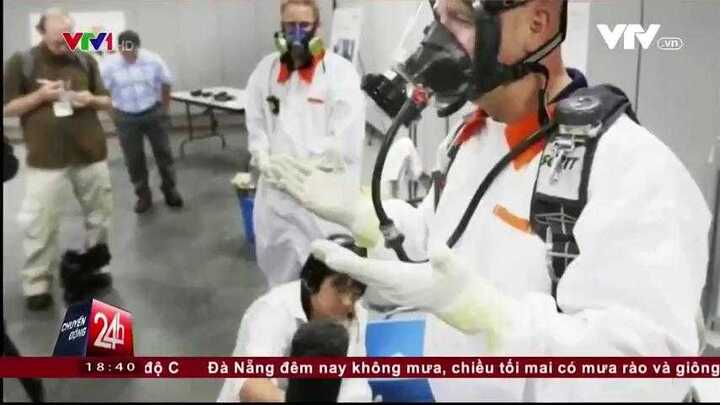 Hít phải hơi phóng xạ, 20 công nhân nhập viện