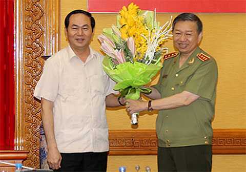 Thượng tướng Tô Lâm làm Bí thư Đảng ủy Công an Trung ương