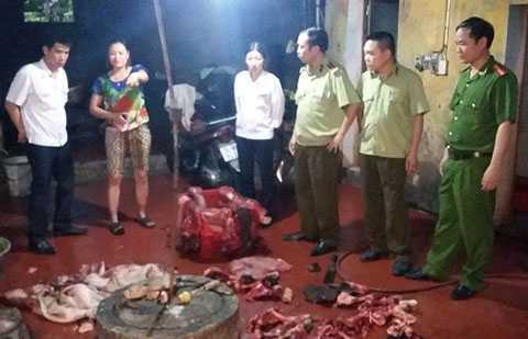 Phát hiện chấn động ở lò giết mổ lợn