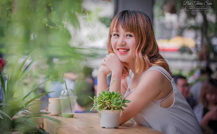 Ngất ngây trước nụ cười tỏa nắng của hot girl Bắc Giang