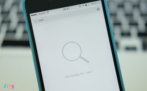 App Store trên iPhone lỗi, tê liệt tìm kiếm