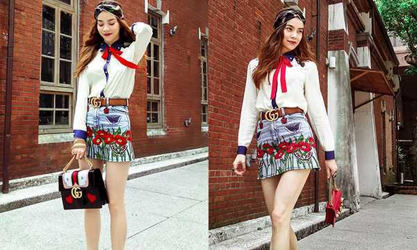 Hồ Ngọc Hà diện đồ hiệu trăm triệu dạo chơi Đài Bắc