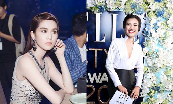 Ngọc Trinh – Hoàng Oanh làm ngơ khi chạm mặt vì từng tranh cãi gay gắt