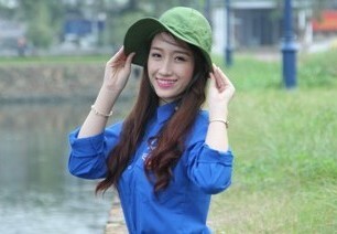 Hoa khôi ĐH Quảng Bình xinh đẹp, đam mê thiện nguyện