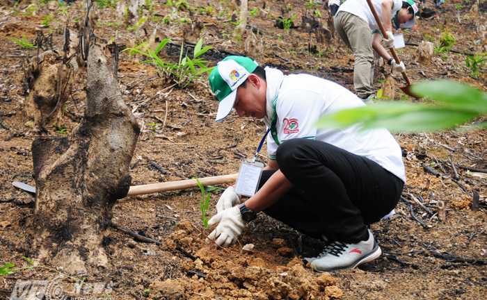Honda thực hiện ngày hội trồng rừng ở Bắc Kạn