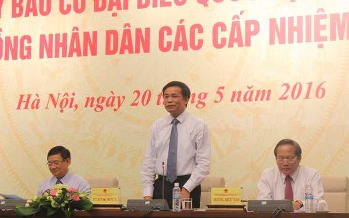 Không có chuyện cấp tiền cho cử tri đi bầu cử