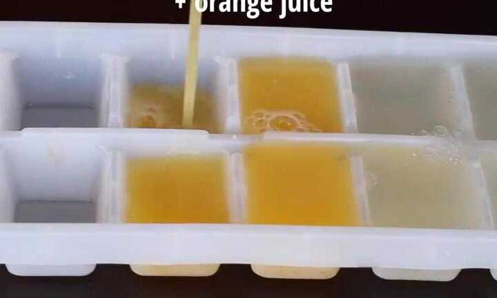 Clip: Mẹo tận dụng khay đá viên làm đồ uống ngọt mát cho ngày nóng