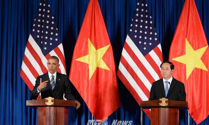 Tổng thống Barack Obama ủng hộ Việt Nam trong các vấn đề trên Biển Đông