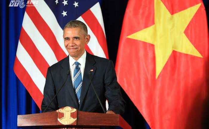 Tổng thống Obama nói muốn uống 'cà phê sữa đá' bằng Tiếng Việt
