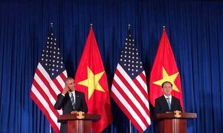 Video toàn cảnh buổi họp báo của Chủ tịch nước và Tổng thống Obama